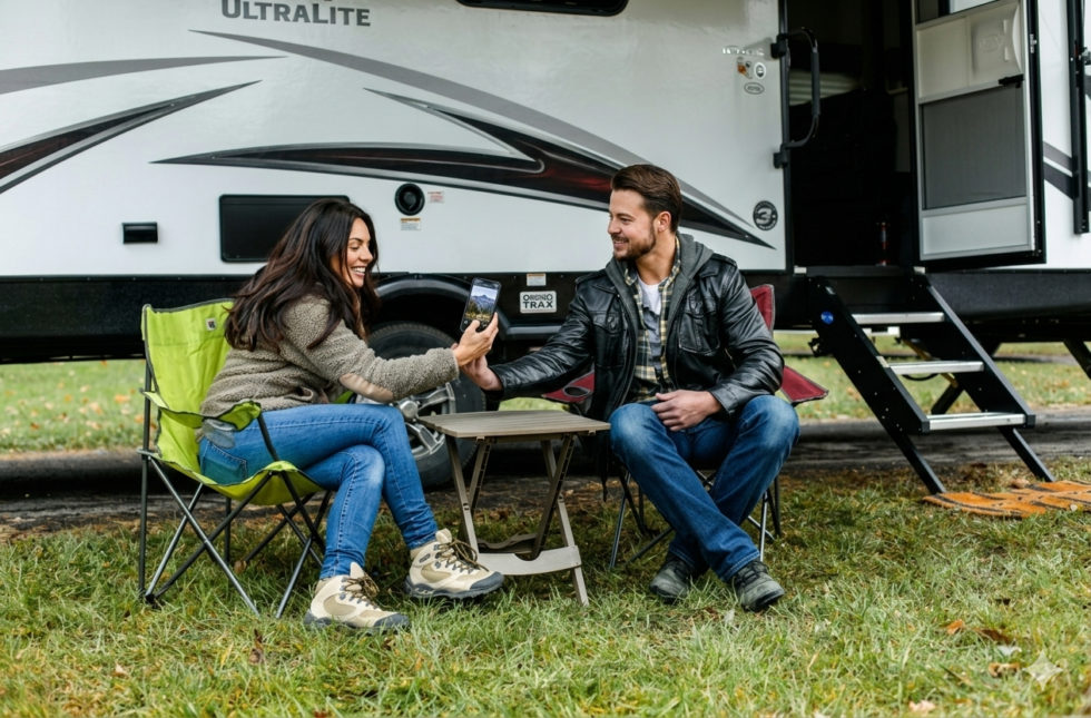 RV sites at Westhaven RV Park